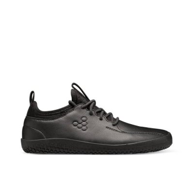 Vivobarefoot Juniors' Primus School II School Shoes - Black USA [HQY784513]